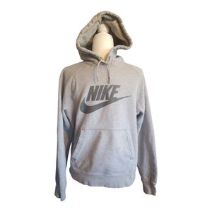 Nike Women Light Gray Hoodie
